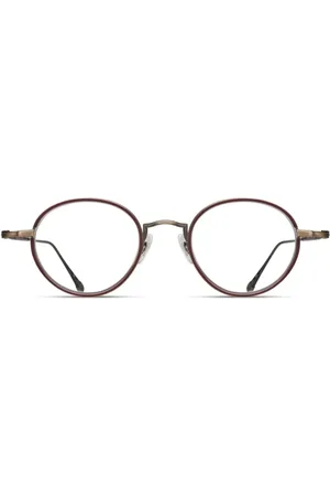 MATSUDA Lentes con armazón redonda