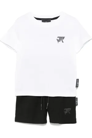 John Richmond Set de shorts con logo estampado (set de 2 piezas)