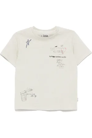 Izzue Playera con estampado gráfico