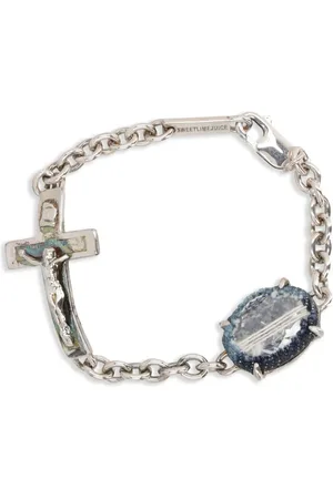 Sweetlimejuice Pulsera de cadena Crucifix
