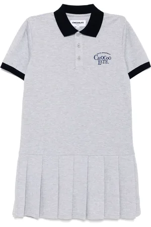 Chocoolate Vestido con logo bordado