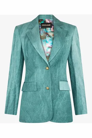 Roberto Cavalli Abstract-pattern blazer