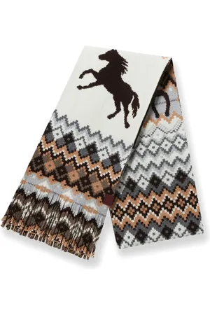 Stella McCartney Bufanda con tejido Fair Isle