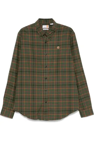 Timberland Camisa con motivo de cuadros