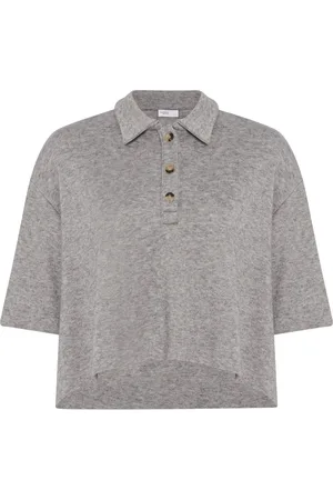 ROSETTA GETTY Playera tipo polo con botones