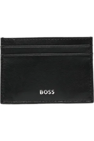 HUGO BOSS Tarjetero con sello del logo