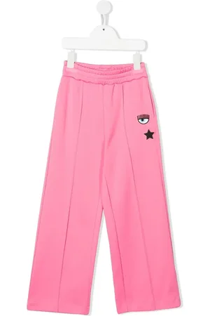 Chiara Ferragni Pants con logo bordado