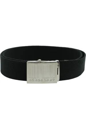 Vetements Cinturón de lona con logo