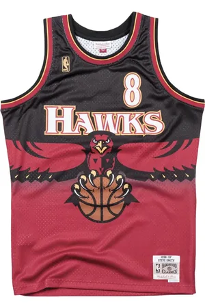 Mitchell & Ness Top NBA Atlanta Hawks 96 Steve Smith Swingman Road