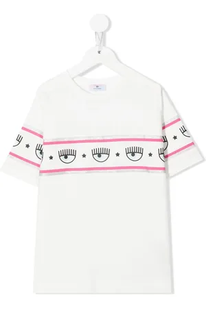 Chiara Ferragni Playera con logo estampado
