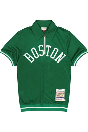 Mitchell & Ness Playera tipo polo NBA Shooting Boston Celtics 1962-63