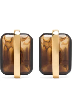 Jil Sander Arracadas grande con efecto degradado