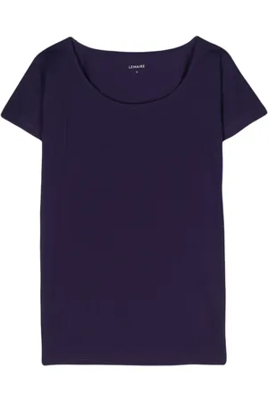 LEMAIRE Playera con cuello barco