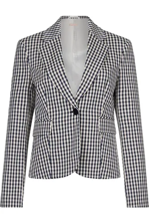 Liu Jo Blazer con motivo de cuadros
