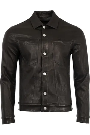 GIORGIO BRATO Sobrecamisa de cuero
