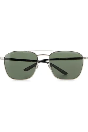 Gucci Lentes de sol con armazón cuadrada