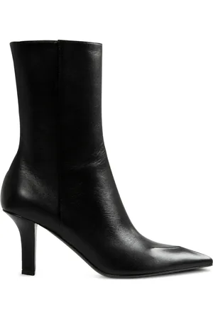 Amina Muaddi Botas Christine con tacón de 80mm