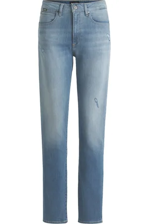 HUGO BOSS Jeans con detalles rasgados