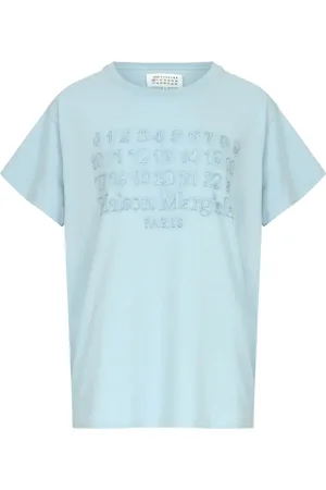 Maison Margiela Playera con logo estampado