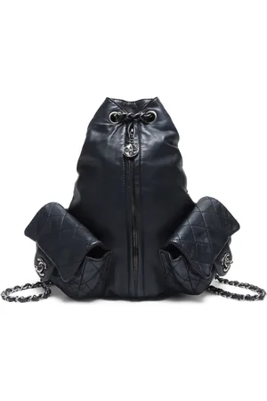 CHANEL Mochila con logo CC 2013
