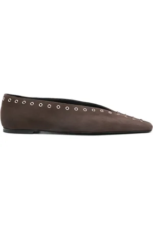 Totême Flats de gamuza
