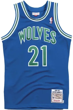 Mitchell & Ness Camiseta NBA Minnesota Timberwolves 1995 Kevin Garnett Authentic