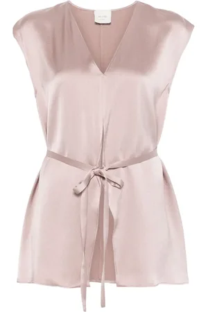 ALYSI Blusa satinada