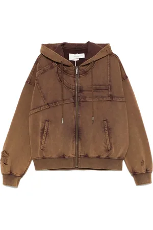 Feng Chen Wang Hoodie con logo bordado