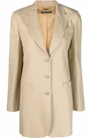 Alberta Ferretti Blazer largo con botones