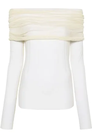 CHRISTOPHER ESBER Top de seda Veiled