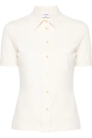 Filippa K Camisa con monograma bordado