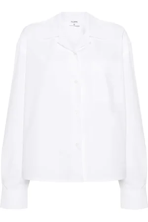 Filippa K Camisa de popelina con cuello cubano