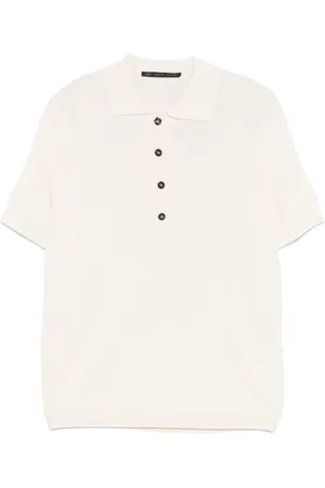 LOW BRAND Playera tipo polo tejida