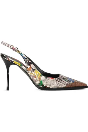 Missoni Zapatillas con estampado de piel de pitón