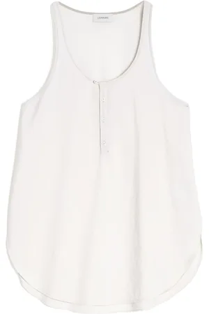 LEMAIRE Camiseta con corte al bies