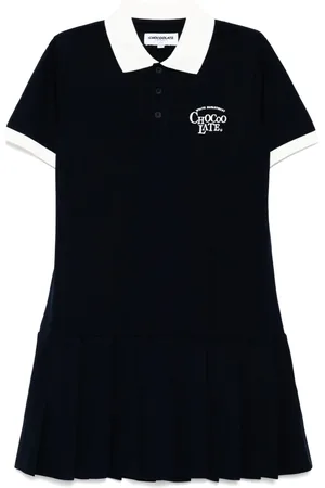 Chocoolate Vestido con logo bordado