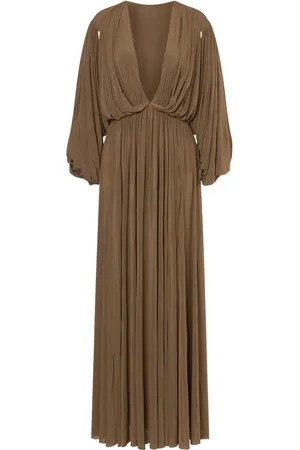Serafini Vestido largo con escote