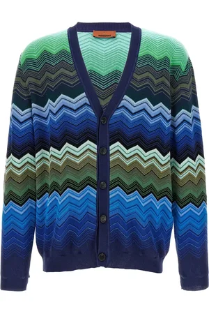 Missoni Cárdigan con motivo en zigzag