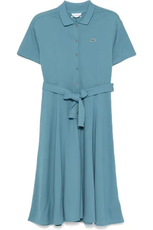 Lacoste Vestido de piqué corto