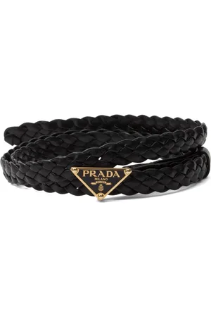 Prada Cinturón trenzado