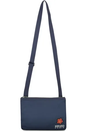 Kenzo Bolsa de hombro con parche del logo