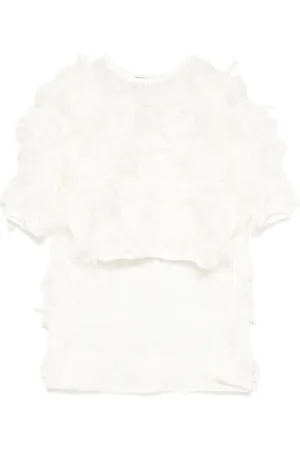 Mimisol Top con detalle de flecos