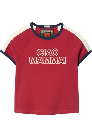 La DoubleJ Playera con eslogan estampado