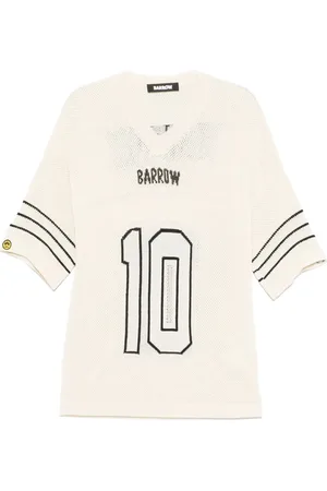 BARROW Playera con logo en intarsia