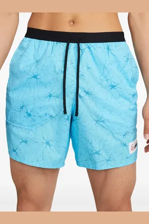 Nike Shorts de running Stride D.y.e "Blue Chill/Light Crimson"
