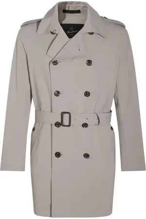 MONTECORE Gabardina con doble botonadura
