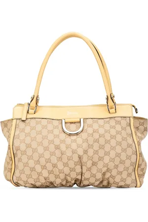 Gucci Tote GG Canvas Abbey D Ring 2000-2015