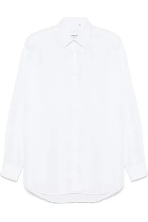 COSTUMEIN Camisa con dobladillo redondeado