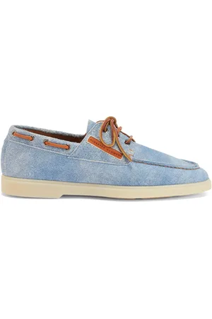 Giuseppe Zanotti Zapatos top sider de mezclilla