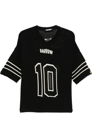 BARROW Playera con logo en intarsia